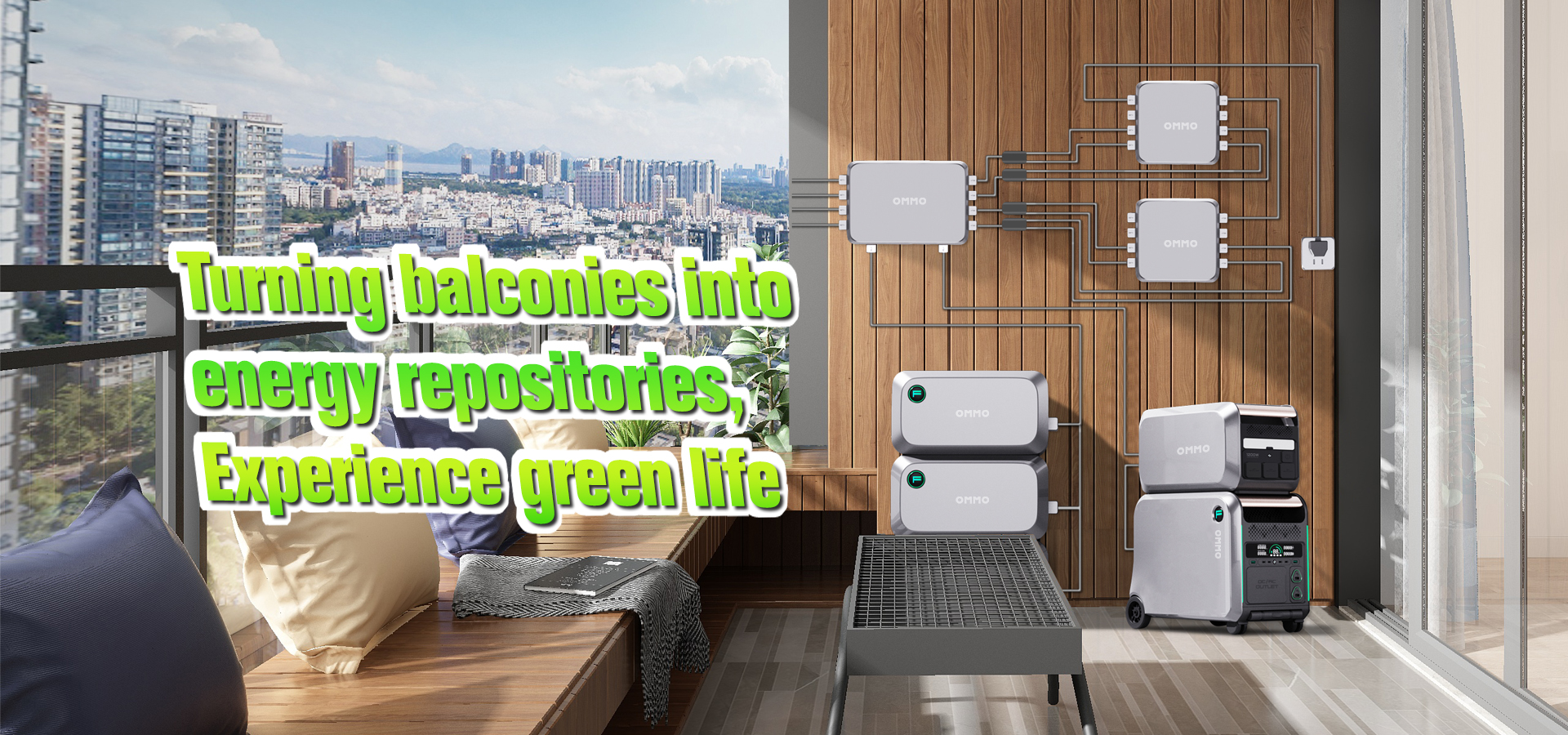OMMO balcony energy storage system product introduction